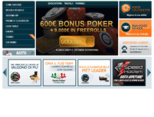 Tablet Screenshot of content.pokersnai.it